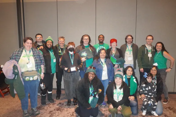 Our entire delegation day on the hill 2026