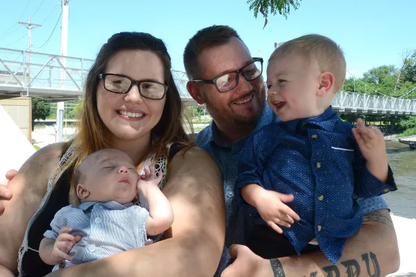 Amanda and Justin Aurelius