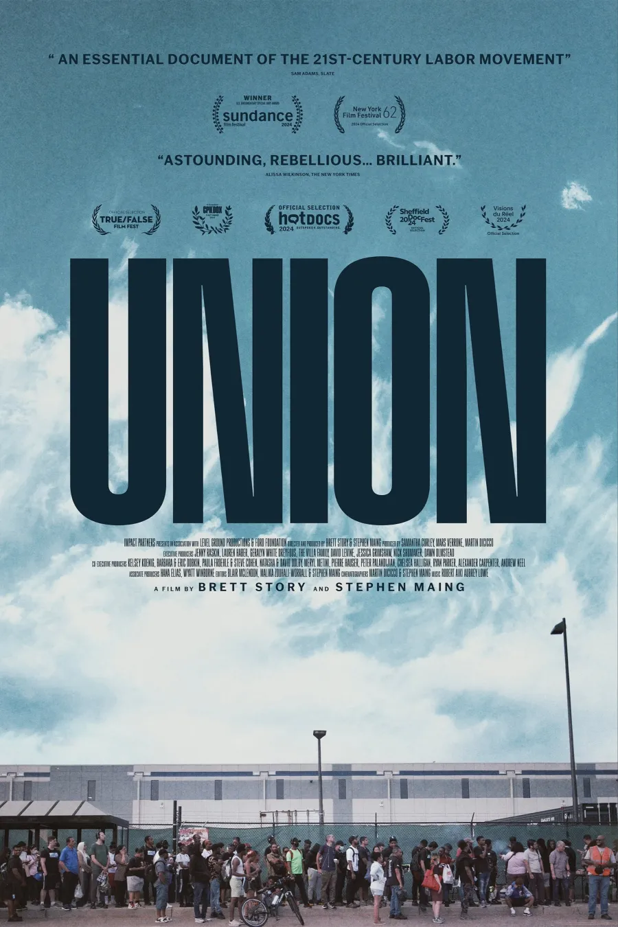 poster for UNION film Directed by Brett Story and Stephen Maing