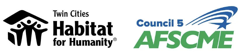 LOGOS FOR TWIN CITIES HABITAT FOR HABITAT AND AFSCME COUNCIL 5-MINNESOTA