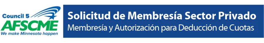 Solicitud de Membresía Sector Privado