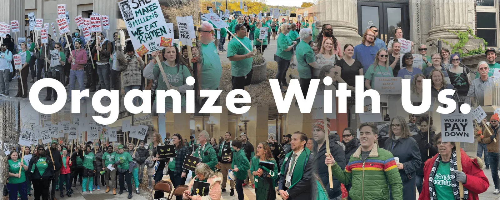 Organize With Us