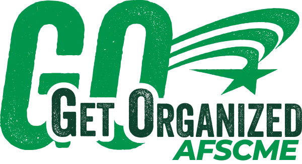 AFSCME Get Organized GO graphic